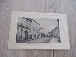 CPA 33 Gironde Bagas Camiran Grand'rue - Otros & Sin Clasificación