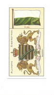 SAXONY Saxe Flag  Emblem Cigarettes John Player & Sons TB   Like New 2 Scans - Player's