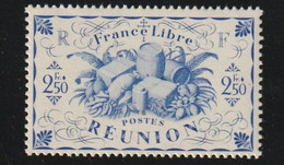 Réunion N° 242 A Sans Teinte De Fond ** - Unused Stamps