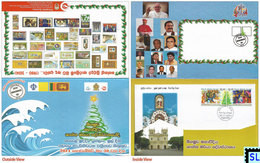 Sri Lanka Stamps 2014, Christmas, Folder, Presentation Pack - Sri Lanka (Ceylan) (1948-...)