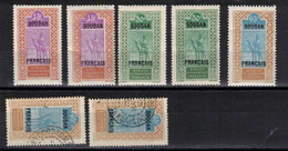 SOUDAN    Timbres De 1927 /1930   ( Ref 1367 B ) Ex Colonies Françaises En Lot - Other & Unclassified