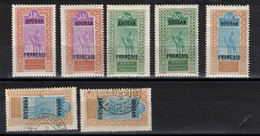 SOUDAN    Timbres De 1927 /1930   ( Ref 1367 B ) Ex Colonies Françaises En Lot - Autres & Non Classés