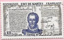 France: N°1618 ** Henri IV - Neufs