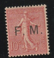 France Franchis Militaire N 4 Sans Charniére ** - Timbres De Franchise Militaire