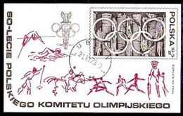 POLAND 1979 Polish Olympic Committee Block Used.  Michel Block 74 - Used Stamps