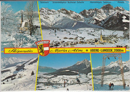 MARIA ALM - Skiparadies Aberg - Langeck, Motivstempel - Maria Alm