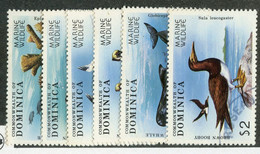 268 Dominica 1979 Sc.#618-23 Used "Offers Welcome" - Dominica (1978-...)