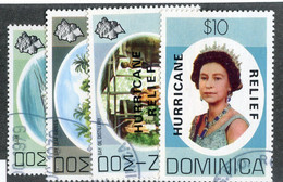 275 Dominica 1979 Sc.#640-43 Used "Offers Welcome" - Dominica (1978-...)
