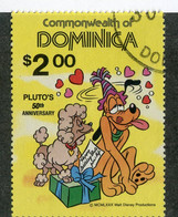 284 Dominica 1981 Sc.#694 Used "Offers Welcome" - Dominica (1978-...)