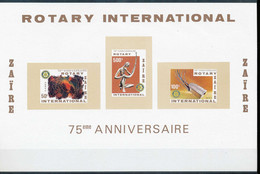 NN - NB - [36194]SUP//**/Mnh-NN- Zaire 1980 - BL 44A - ND/Imperf - Rotary International - Art, Musique, Zaire - Musica