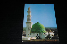 32497-                   SAUDI ARABIA , MEDINA , THE GREEN DOME, HOLY PROPHET MOSQUE - Arabia Saudita