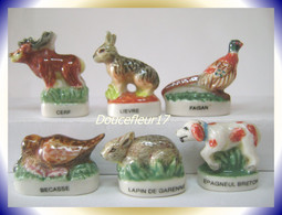 La Chasse 1999 ...6 Fèves .. Ref AFF : 74-1999...(pan 0010) - Animaux