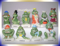 Grenouilles Rainettes De 1996 ... Série Complète .. Ref AFF : 60-1996 ..( 0010 ) - Frühe Figuren