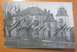 Fribourg ? Villa Chateau Castel.? Suisse?  Real Picture Postcard 1919? Dr. Hebling? - Fribourg