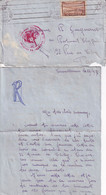 Casablanca (Maroc) 3ème Bataillon 9ème Cie 1er Régiment De Zouaves 1937 - Lettres & Documents