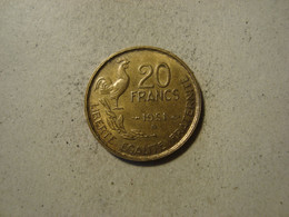 MONNAIE FRANCE 20 FRANCS G / GUIRAUD 1951 B - 20 Francs