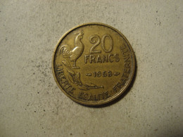 MONNAIE FRANCE 20 FRANCS G / GUIRAUD 1953 - 20 Francs