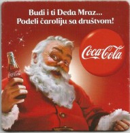 Coca Cola Coaster From Serbia - Sottobicchieri Di Birra