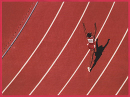 Grande Photo 34,3 X 26 Cm - TONIE  CAMPBELL - Canberra 1985 - Coupe Du Monde D'Athlétisme - Finale - RICHARD LITTLE - Leichtathletik