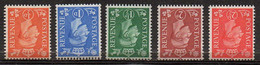 GREAT BRITAIN 1950-52 Definitives With Inverted Watermarks - Unused Stamps