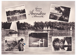 Gruss Vom Arendsee (Altmark) - 1+5 Kleine Ansichten ~ 1963 - Salzwedel