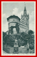 Königsberg In Preußen - Schloss Und Kirche Mit Kaiser Wilhelm Denkmal - Photo Und Verlag BRUNO PERLING - Ostpreussen