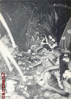 PHOTOGRAPHIE ANCIENNE : TAHITI POLYNESIE FRANCAISE DANSEUSES VAHINE ETHNOLOGIE DANSE ETHNIC OCEANIE GUITARE - French Polynesia