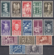 Italy Kingdom 1937 Augusto Sassone#416-425 + Posta Aerea Sassone#A106-A110 Mint Hinged - Nuovi