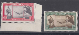 Italy Kingdom 1932 Espressi Aerea Sassone#A37-A38 Mint Hinged - Neufs