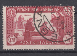 Italy Kingdom 1931 Sassone#296 Mi#366 Used - Oblitérés
