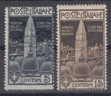 Italy Kingdom 1912 Sassone#97-98 Mint Hinged - Neufs