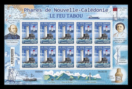 New Caledonia 2021 Mih. 1811 Tabou Lighthouse (M/S) MNH ** - Neufs
