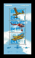 Sweden 2021 Mih. 3389/91 (Bl.62) Firefighting Aviation. Planes. Helicopters MNH ** - Nuovi
