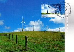 ✅ " ENERGIE EOLIENNE " Sur Carte Maximum Et PAP Neuf D'Australie De 2004. Parfait état. CM - Sonstige & Ohne Zuordnung