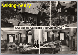 Hartenstein In Sachsen - S/w Gaststätte Forsthaus Prinzenhöhle - Hartenstein