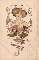Döcker, E. Frau Jugendstil I-II Art Nouveau - Zonder Classificatie