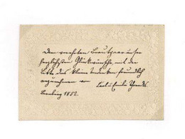 Biedermeierbillet Geprägt 1852 I-II - Unclassified