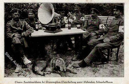 Plattenspieler WK I Soldaten 1916 I-II - Zonder Classificatie