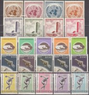 Paraguay 1962, UNO Olympics FIFA Space (23 Stamps) (MNH, **) - Collections (sans Albums)