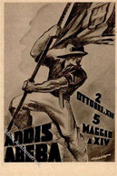 Propaganda WK II Italien Addis Abeba I-II - Unclassified