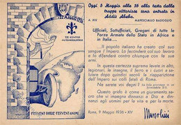 Propaganda WK II Italien Addis Abeba I-II - Unclassified