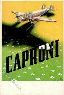 Propaganda WK II Italien Caproni Flugzeugwerke I-II - Unclassified