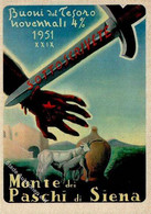 Propaganda WK II Italien Monte Dei Paschi Di Siena I-II - Unclassified