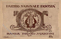 Propaganda WK II Italien Partito Nazionale Fascista Banda Primo Martini I-II - Unclassified