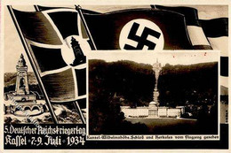 Propaganda WK II Kassel (3500) 5. Deutscher Reichskriegertag 1935 I-II - Unclassified