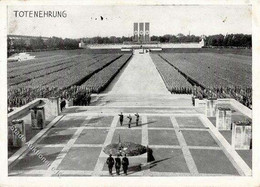 Reichsparteitag Nürnberg (8500) WK II 1934 Totenehrung I-II (fleckig) - Sin Clasificación