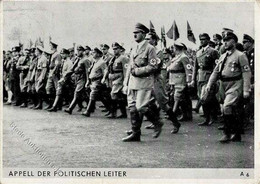 REICHSPARTEITAG NÜRNBERG WK II - Intra A 6 - Appell Der Politischen Leiter - S-o 1935 I-II - Sin Clasificación