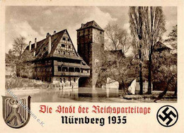 REICHSPARTEITAG NÜRNBERG WK II - S-o 1935 - I-II - Sin Clasificación