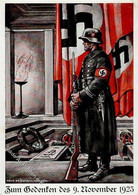 Propaganda WK II - PH 1923/32 MÜNCHEN 9.NOVEMBER 1923-1937 Mit S-o  - Künstlerkarte Sign. Hans Friedmann I-II Ecke Etwas - Non Classificati