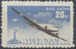 NB - [59237]SUP//**/Mnh-c:16e-Vietnam Du Nord, PA1, Avion, Très Frais - Vliegtuigen
